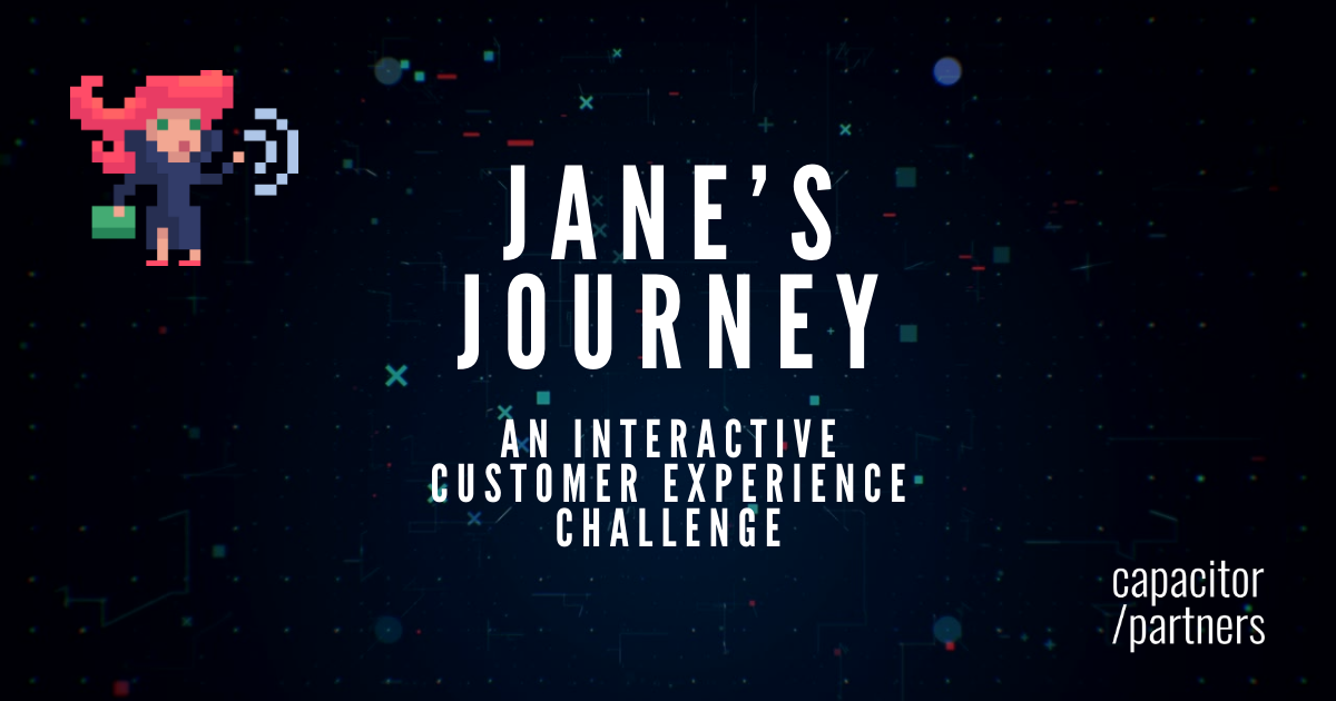 Jane's Journey - An Interactive Customer Experience Challenge