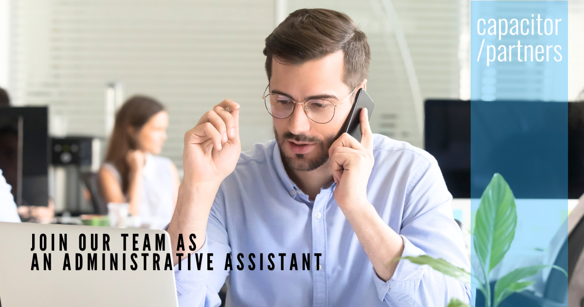Now Hiring - Administrative Assistant